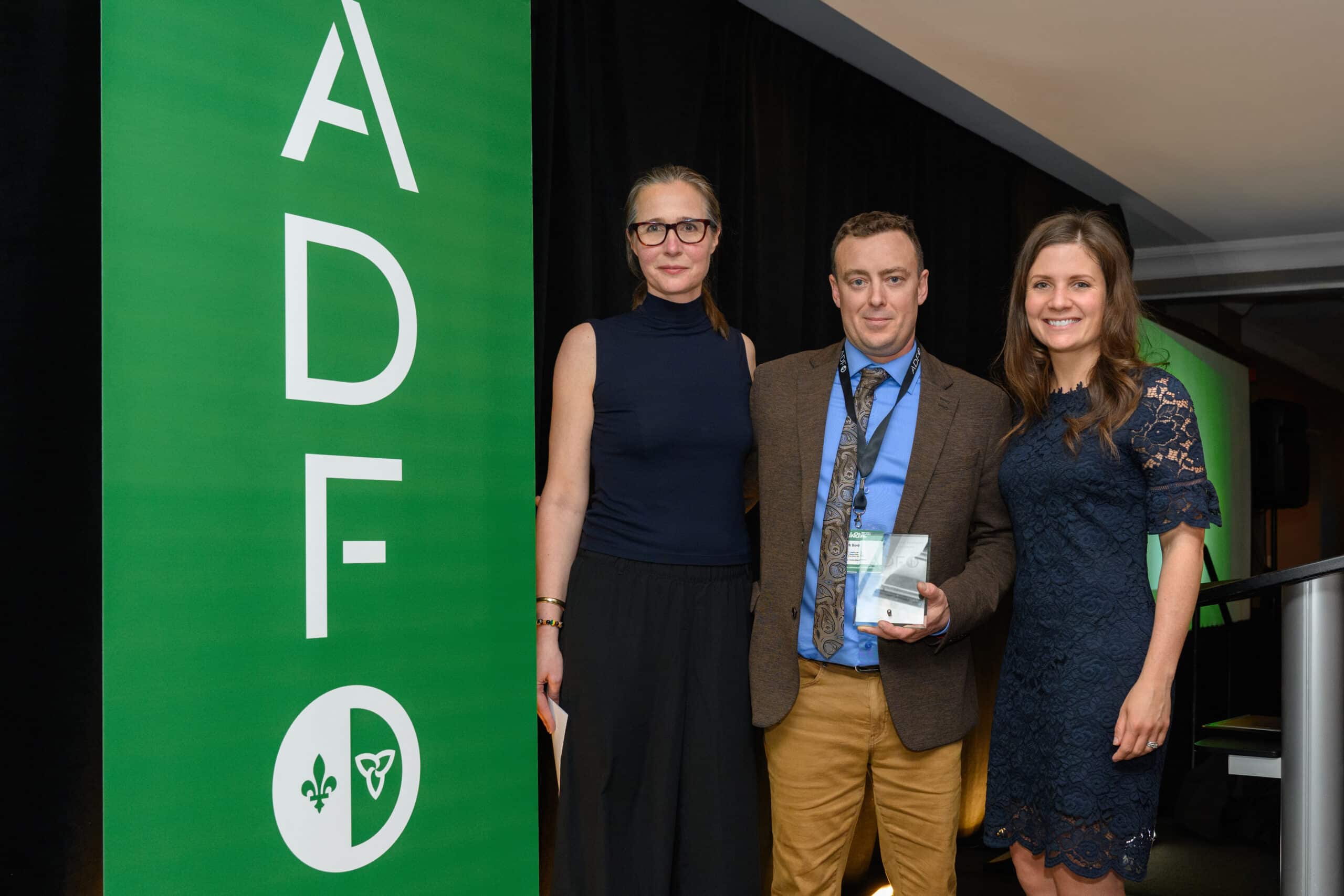 Mark Bovine a reçu le Prix de leadership scolaire et communautaire