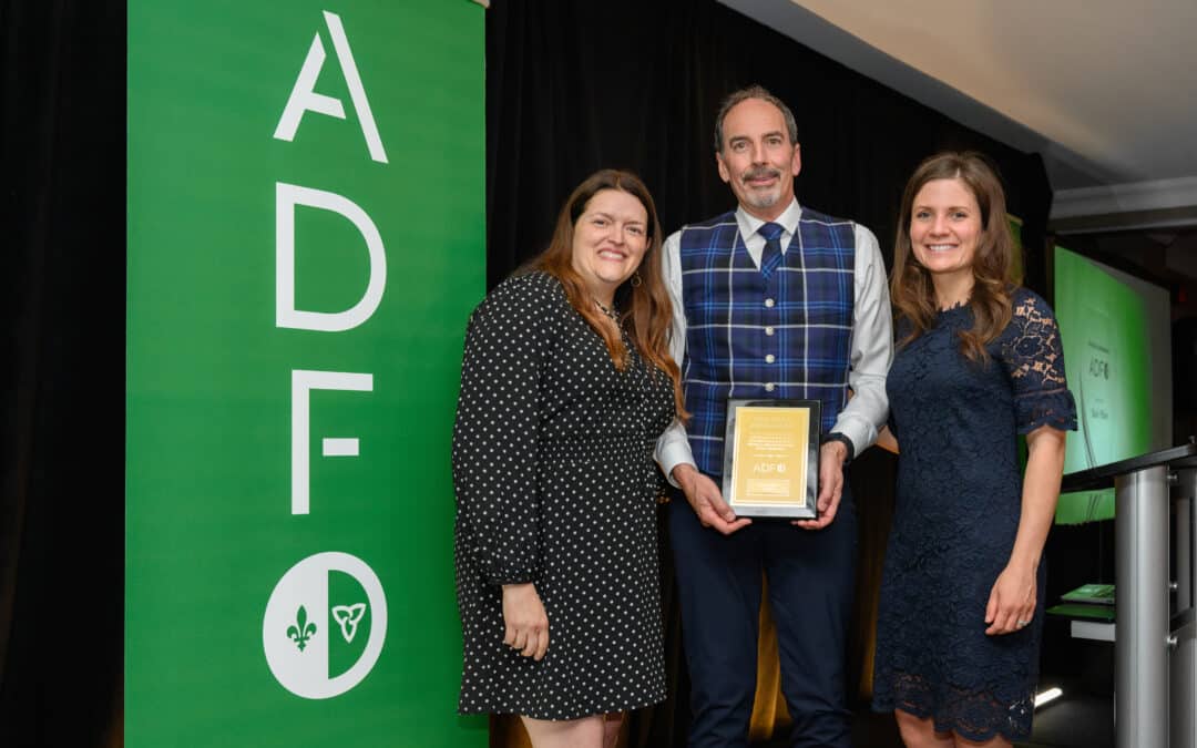 Roch Pilon a reçu le Prix de la Présidence