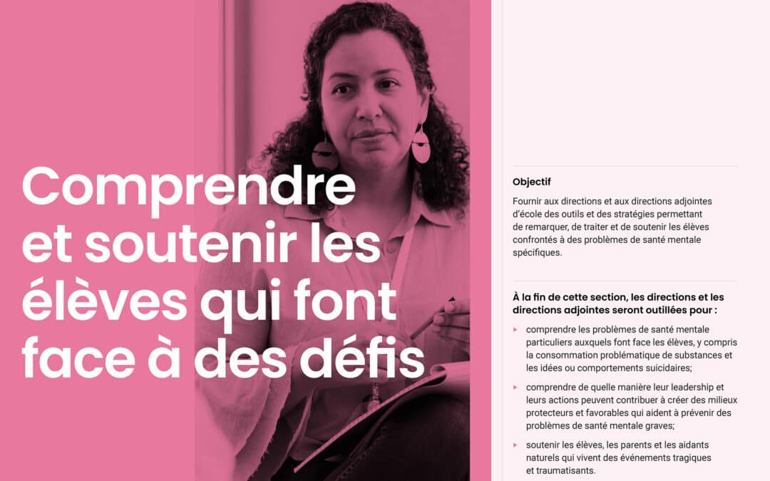 Comprendre et soutenir les élèves qui font face à des défis
