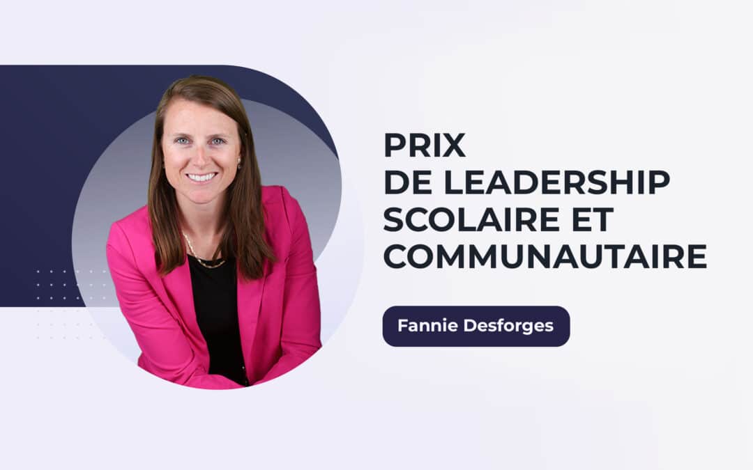 Fannie Desforges – Prix de reconnaissance 2025